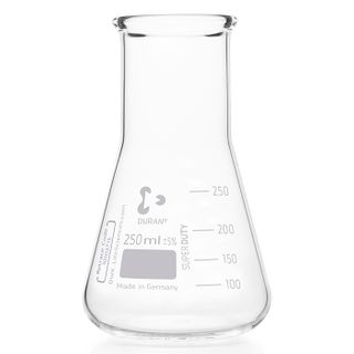 Flask Erlenmeyer Heavy Duty W/N 250mL DURAN