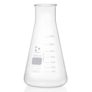 Flask Erlenmeyer Boro W/N 2,000mL DURAN