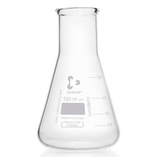 Flask Erlenmeyer Heavy Duty W/N 500mL DURAN