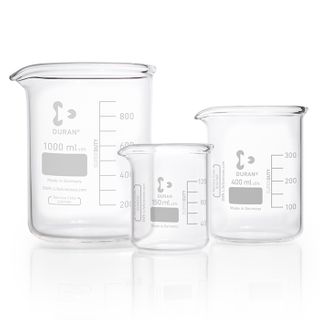 Beaker Low Form Super Duty 250mL DURAN