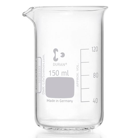 Beaker Tall Form Boro 150mL DURAN