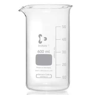 Beaker Tall Form Boro 600mL DURAN