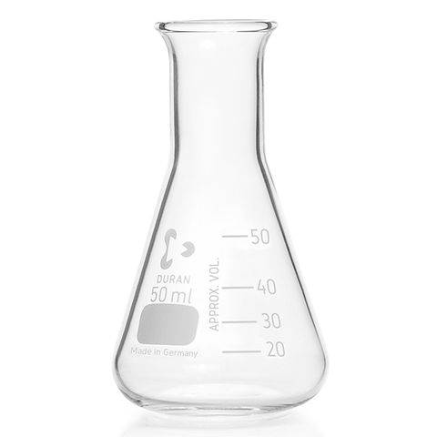 Flask Erlenmeyer Boro N/N 50mL DURAN