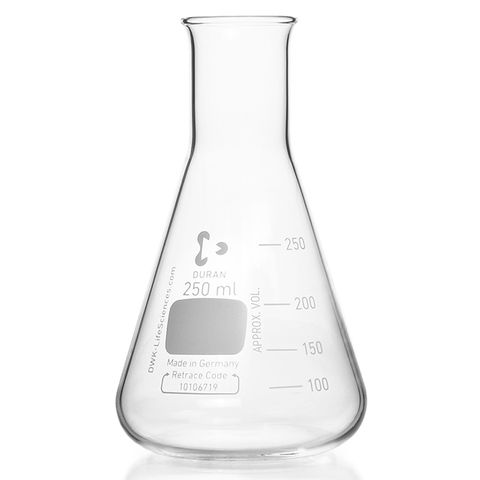 Flask Erlenmeyer Boro N/N 250mL DURAN