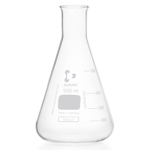 Flask Erlenmeyer Boro N/N 500mL DURAN