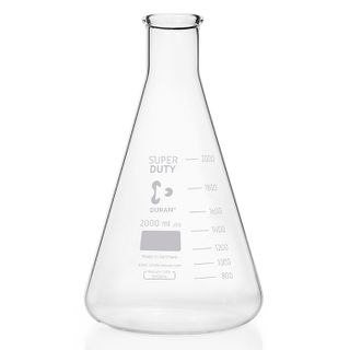 Flask Erlenmeyer Heavy Duty N/N 2,000mL DURAN