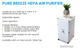 Vaniman Pure Breeze - HEPA Air Purifier