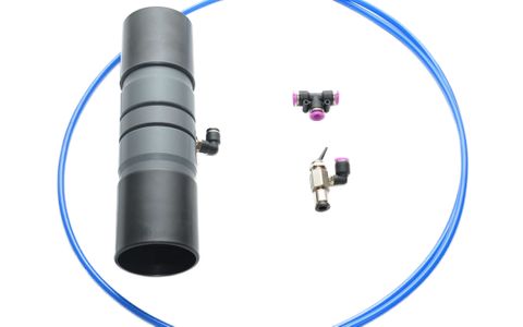 Vaniman Pneumatic Valve - 2-1/2" end & 2" PVC end