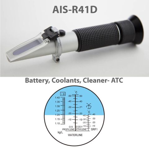 REFRACTOMETER BATTERY/COOLANT/ATC (Tri)