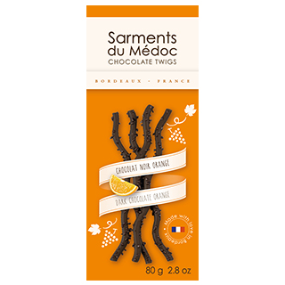 Sarments Dark Chocolat Orange 80g