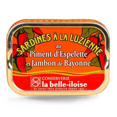 Belle Iloise Sardines Luzienne Spices & Ham 115g