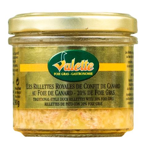 Valette Rillettes Canard with 20% FG 90g