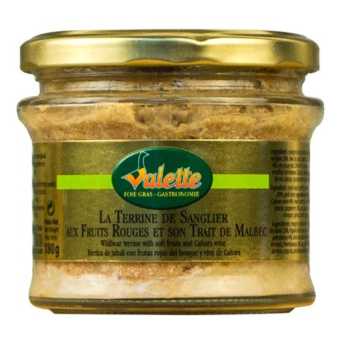 Valette Terrine de Sanglier aux Fruits Rouges 180g