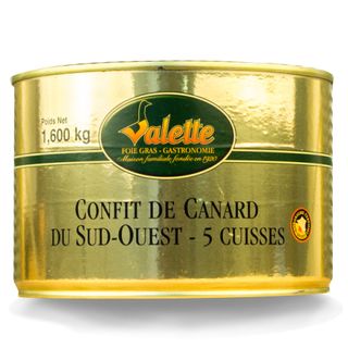 Valette Confit de Canard 5 leg