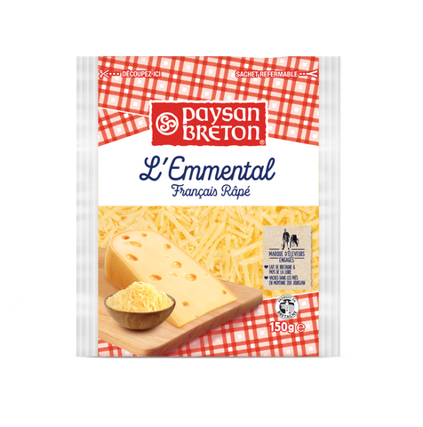 Grated Emmental Paysan Breton 150g