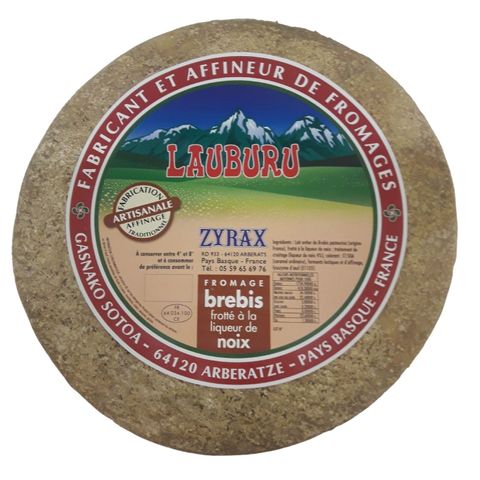 Lauburu Ewe Tomme with Walnut Liquor 6kg