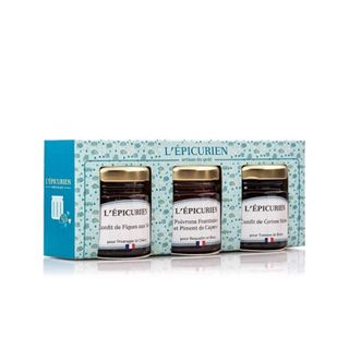 L'Epicurien Gift Set Papilles & Fromages (3x50g)