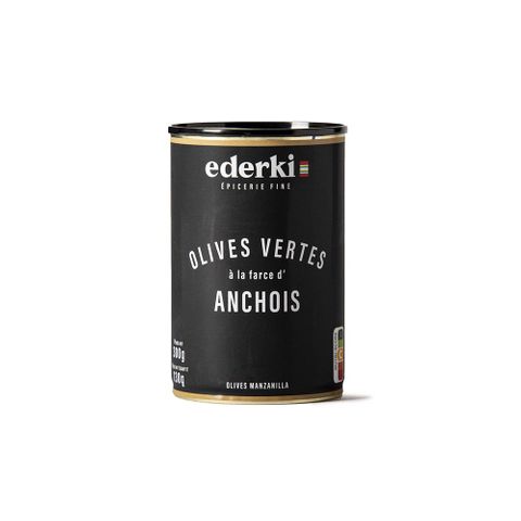 Ederki Olives Farcies aux Anchois 300g