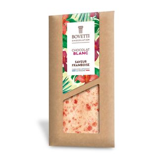 Bovetti White Chocolate Raspberry 100g