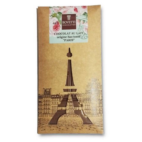 Bovetti Dark Chocolate "Paris" 100g