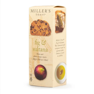 Miller's Toast Fig & Sultana 100g