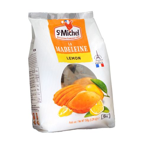 St Michel Madeleine Lemon 150g