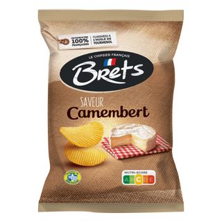 Brets Camembert Chips 125g