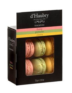 Strawberry/Pistachio/Lemon Macaron d'Haubry 72g