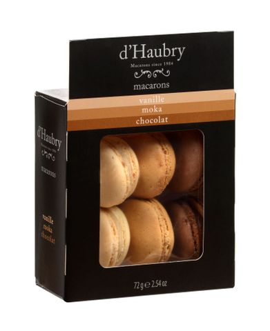 Vanilla/Chocolate/Moka Macaron d'Haubry 72g