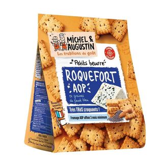 Michel & Augustin Petits Beurres Salés Roquefort AOP 100g