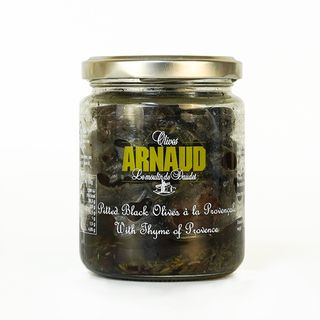 Arnaud Provencal Pitted Black Olive with Thyme 130g
