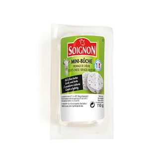 Soignon Buchette Chevre Garlic & Herbs 110g