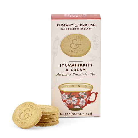 Miller's Strawberrries & Cream Biscuit 140g