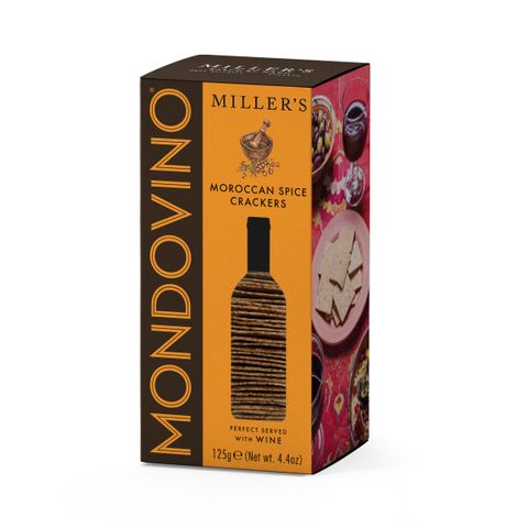 Miller's Mondovino Moroccan Crackers 125g
