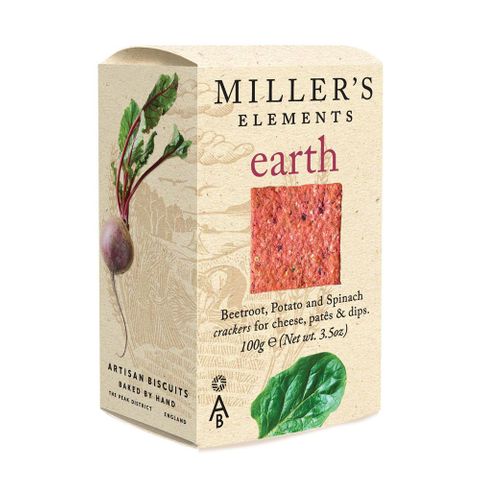 Miller's Elements Earth Crackers 100g