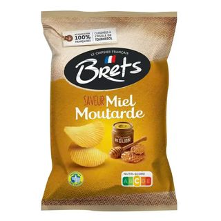 Brets Honey & Mustard Chips 125g