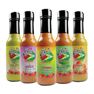 Canada’s largest Caribbean-style hot sauce line up has arrived!