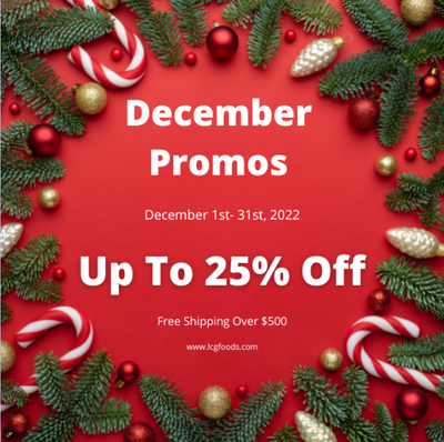 December Sale - Up to 25% Off Holiday Baking Products & Stocking Stuffers!