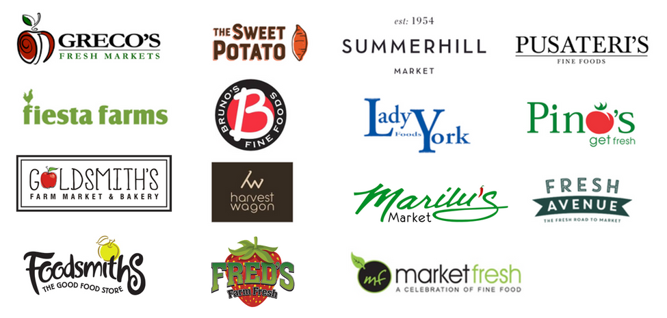Logos of retailers in central and eastern canada