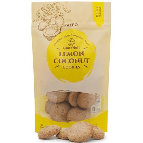 GluteNull Bakery Low Carb Cookies in Stand-Up Pouches