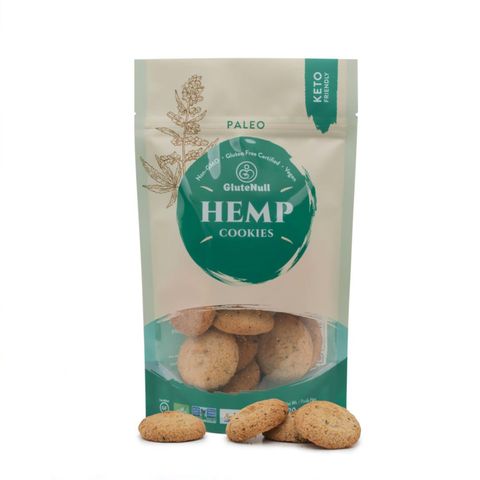 GluteNull Bakery Low Carb Cookies in Stand-Up Pouches
