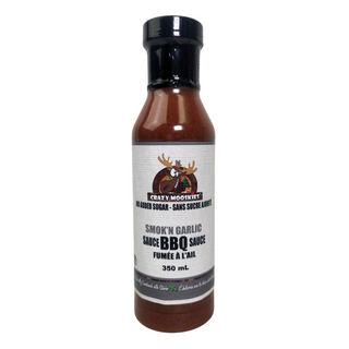 CRZY MSKIES BBQ SAUCE SMKNGRLC 350ML