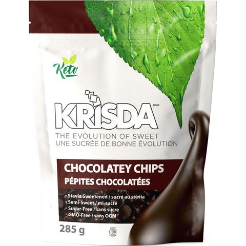 Krisda No Sugar Added Semi Sweet Chocolatey Chips