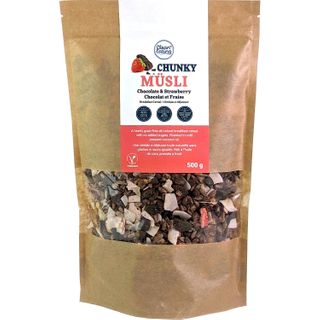 CLEAN EATING MUESLI CHOCOLATE & STRAWBERRY 500G