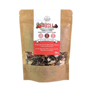 CLEAN EATING MUESLI CHOCOLATE & STRAWBERRY 250G