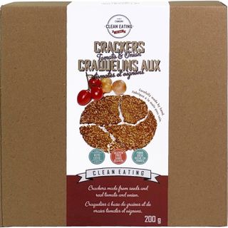 CLEAN EATING CRACKER TOMATO ONION 200G