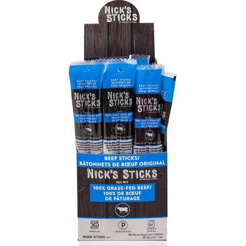 Nick's Sticks Grass Fed Beef Snack Sticks