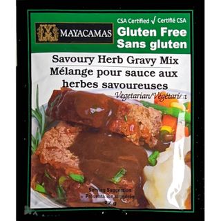 MAYACAMAS GRAVY MIX SAVORY HERB 22G CTN12