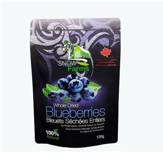 SNOW FARMS DRIED BLUEBERRIES 120G