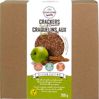 CLEAN EATING CRACKER APPLE CINNAMON 200G